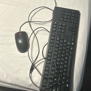 Mouse and keyboard